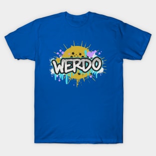 Weirdo | Minimalistic Graffiti Typography Art T-Shirt